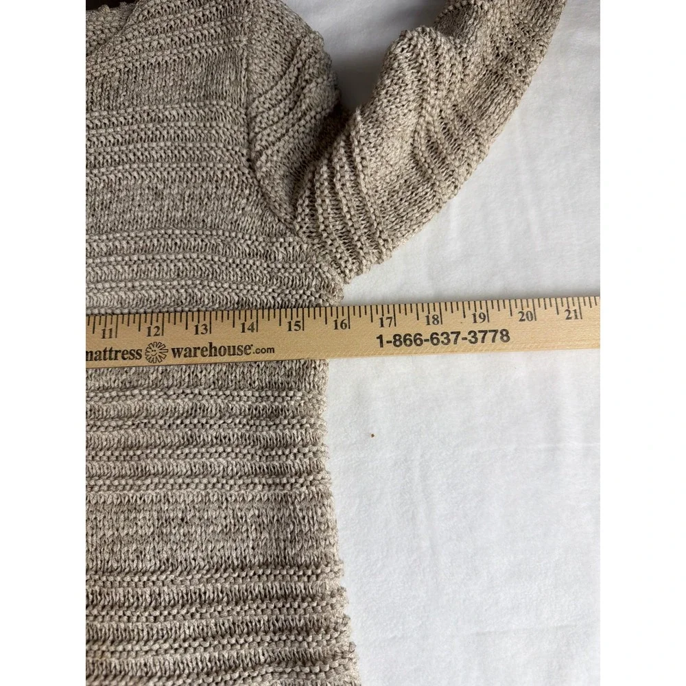 DANA BUCHMAN Striped‎ Knit Sweater Women Size S Cotton Blend